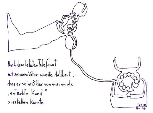 Einlinienbilder Holger Hildebrand